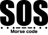 SOS Morse code