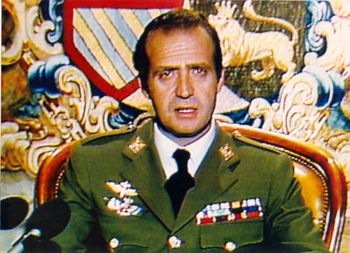 Rey Juan Carlos I el 23F