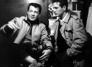 Paul Newman y Rocky Graziano