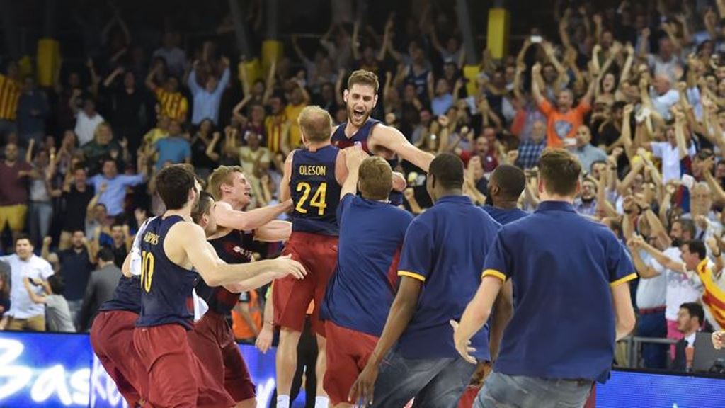 Victoria Barça primer partido playoffs 2016