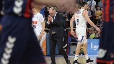 Laso se lamenta de la derrota contra Baskonia