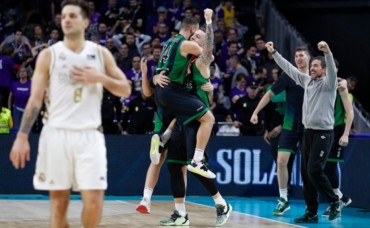 Joventut celebra victoria contra Real Madrid a domicilio